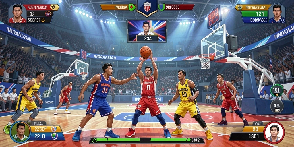 gems365 - Tangkapan layar menunjukkan fitur multiplayer saat bersaing dengan teman.